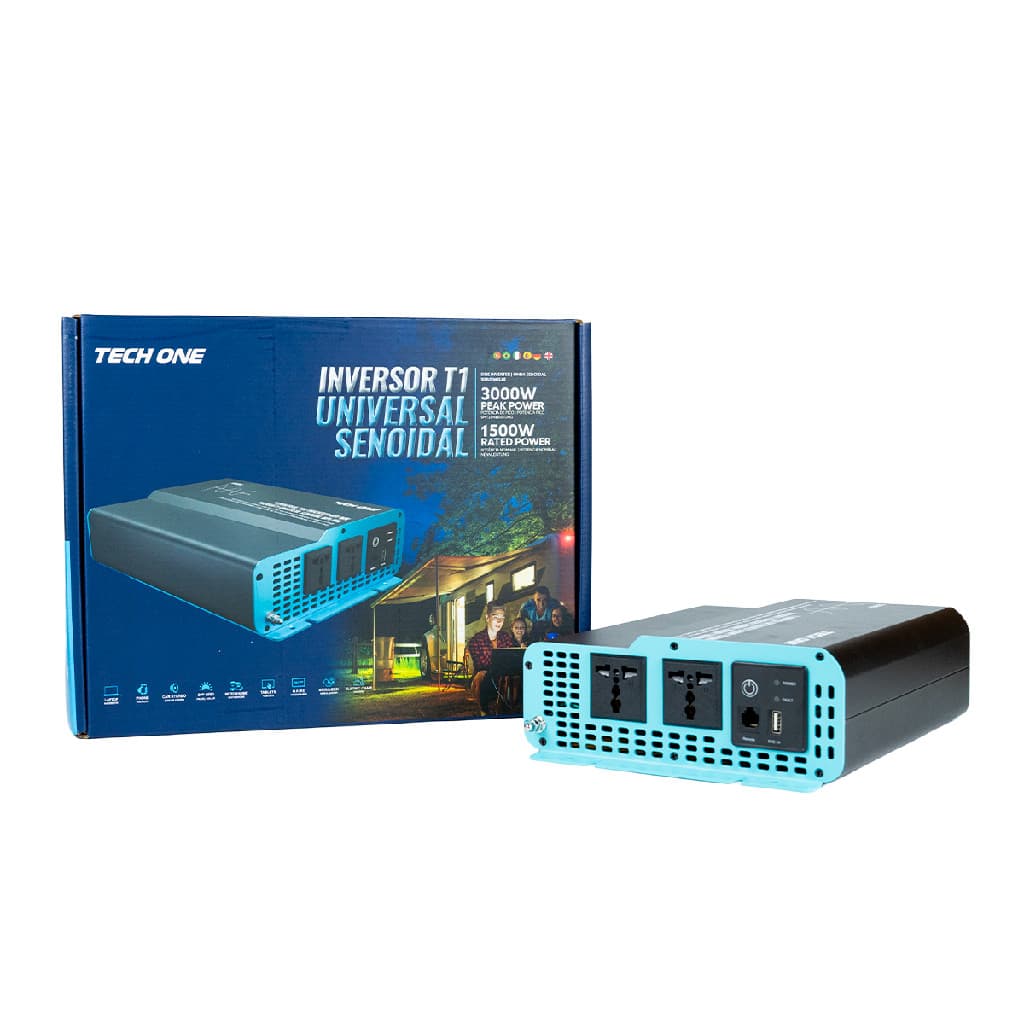 Inversor De Voltagem 1500w Real Senoidal 12v Para 127v T1