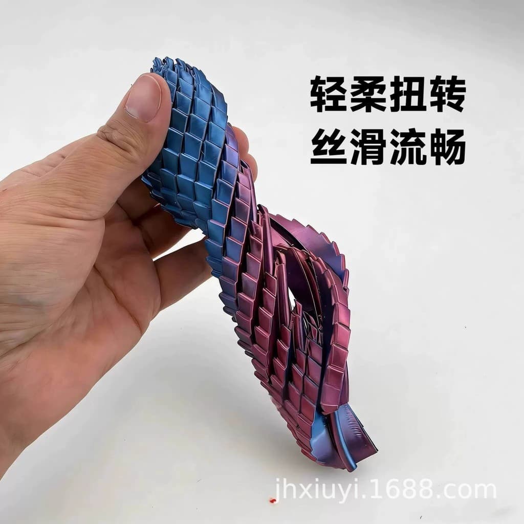 [Desconto de novo produto] Brinquedo de impressão 3D Descompressão Ovo de dragão Bola de deformação giratória Bola de lo