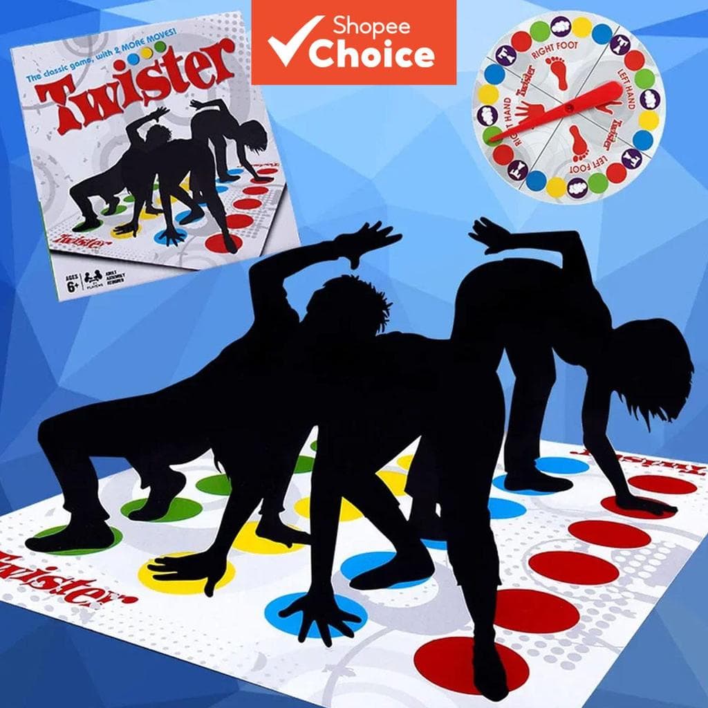 Jogo Twist Game Divertido Criança Família Corpo Torcer Tabuleiro Festa Jogos de Tabuleiro Festa Família
