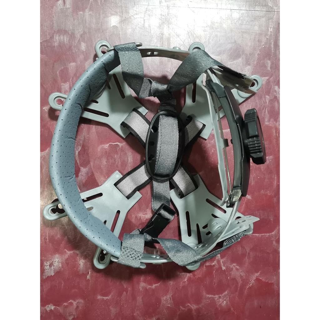 Forro de capacete de segurança para canteiro de obras, forro de aço de vidro, botão de oito pontos, forro de chapéu, abs