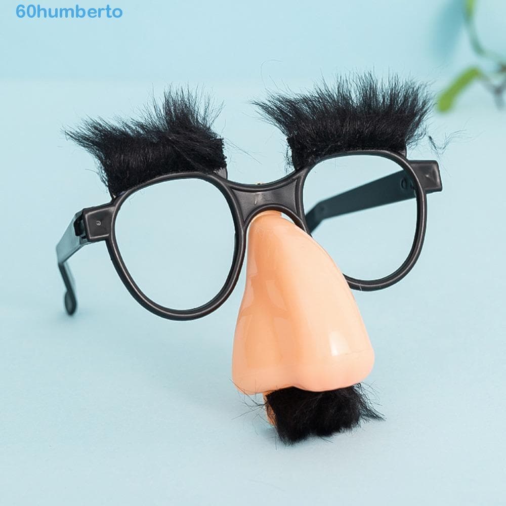 HUMBERTO Disfarce Óculos Decoração De Festa Bigode Cosplay Nariz Cabelo Sobrancelhas Engraçado Festival Suprimentos