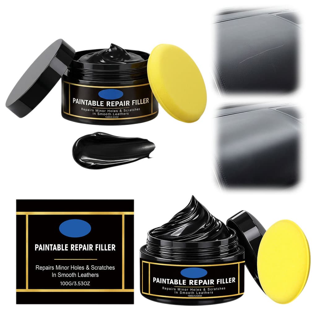 Restaurador De Couro Creme De Reparo Interior Do Carro Removedor De Arranhões De Plástico Kit De Renovação De Painel Com