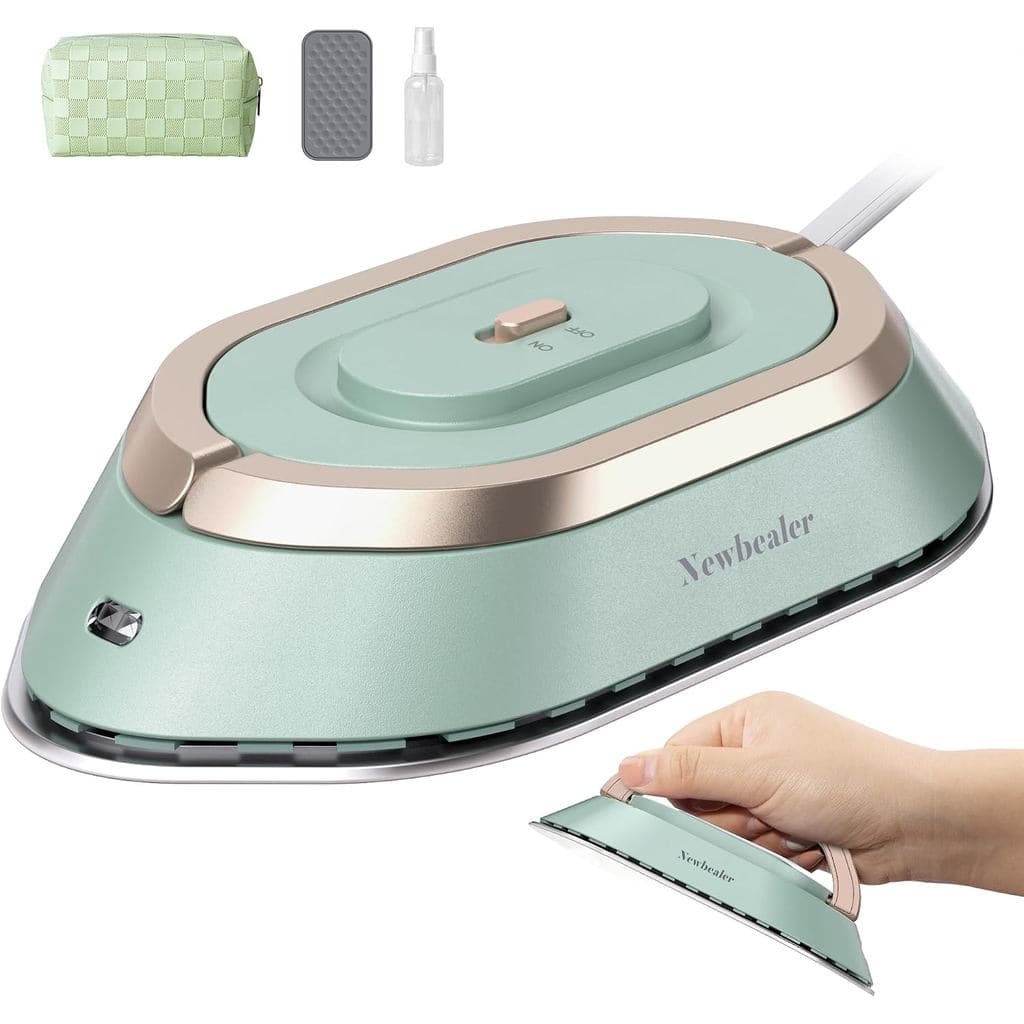 Ferro de Passar a Vapor Newbealer, Ferro Universal Pequeno 100V-240V