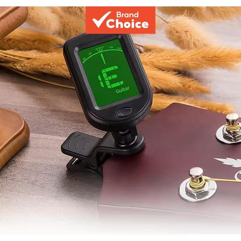 Miwayer Clip On Afinador De Guitarra Eletrônica Digital Doze Lei Igual Para Baixo Ukulele Violino Bandolim Banjo Ferrame