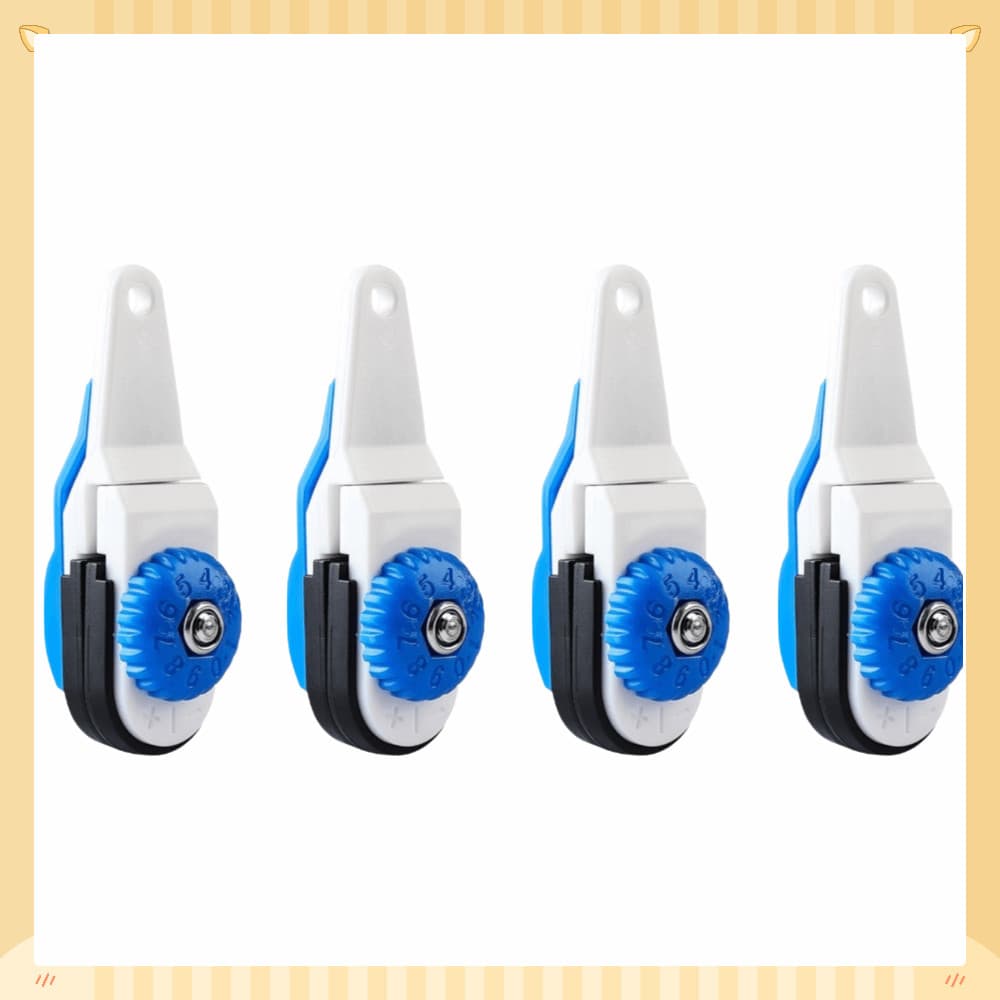 4 Pcs Clipe De Liberação Downrigger , De Linha De Pesca De Tensão Ajustável De 62 * 19 Mm , Com Acolchoado