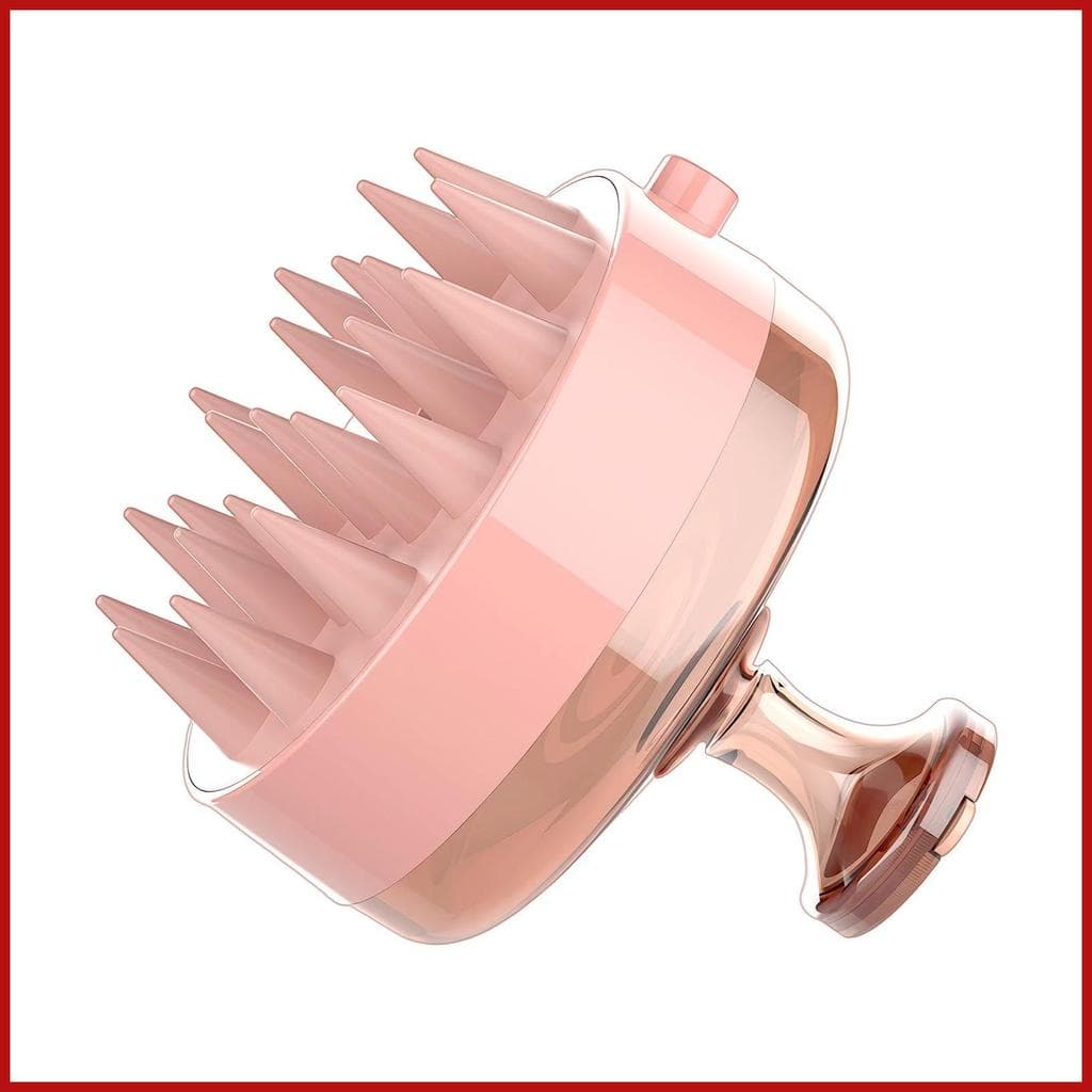 Purificador De Cabelo Silicone Imprensa-Para Dissipar Massagem Pente Couro Cabeludo Massageador Dispensador Viagens Casa