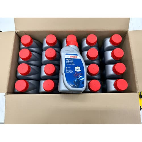 KIT Com 20 Fluido De Freio Dot4 Atacado 500ml Bosch