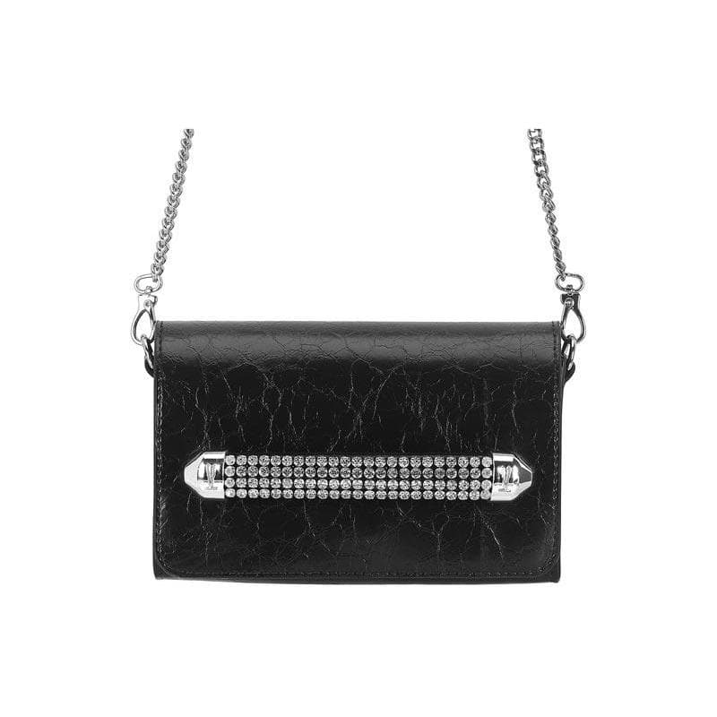 Bolsa Vizzano Clutch Craquelê Strass Feminina 10032.9