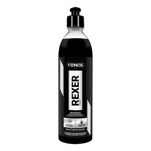 Rexer Restaurador De Pneus Pigmentado Vonixx 500ml Pneu Pretinho Selante Pintar Pneus Renovador Renova