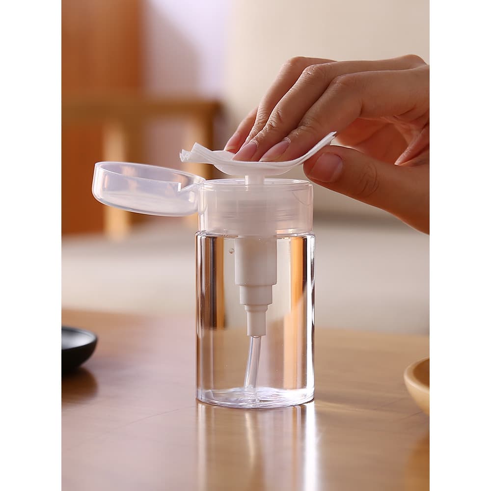 Push tipo Sub-engarrafamento cosmético hidratante loção Spray garrafa removedor de maquiagem viagem portátil garrafa de