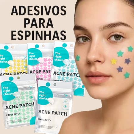 Adesivo Estrela para Acne, 200/400/600 Unidades, Hidrocoloide, 8 Cores Fofas, Tratamento Facial