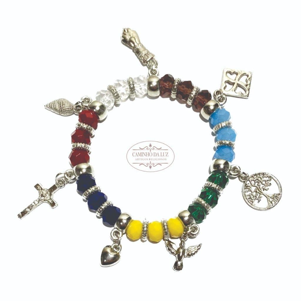 Pulseira De 7 Linhas - Orixás Entidade Umbanda Candomblé