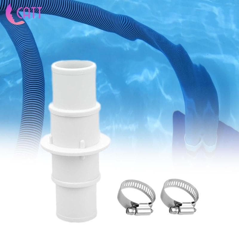 [Dadada2] Adaptador De Mangueira De Piscina Conector Plugue Reto De Acoplamento De Borracha Para Filtro E Drenagem