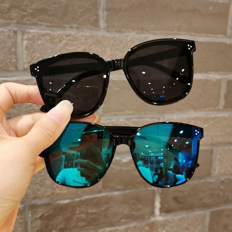 Crianças óculos de sol único legal bebê óculos meninos meninas Anti-feminino moda verão pára-sol óculos de sol na moda