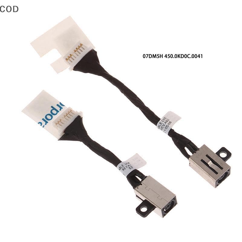 [QYA] Para Latitude 3410 3510 E3510 E3410 Cabo Flexível De Carregamento Laptop 07DM5H 0N8R4T DC Power Ja BR