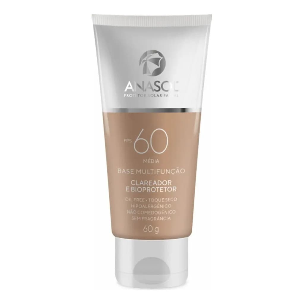 Base Protetor Solar Facial  Multifunção Fps 60 Anasol Média