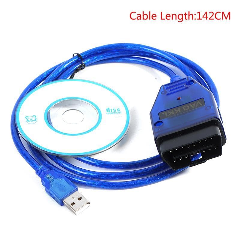 Interface De Scanner De Cabo De Diagnóstico USB Vag-Com 409 409.1 Kkl