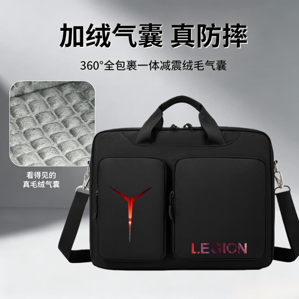 2026 Adequado para Salvador Y7000X Bolsa para computador Y9000P Airbag Y7000 Portátil R7000P Notebook de ombro único R9.