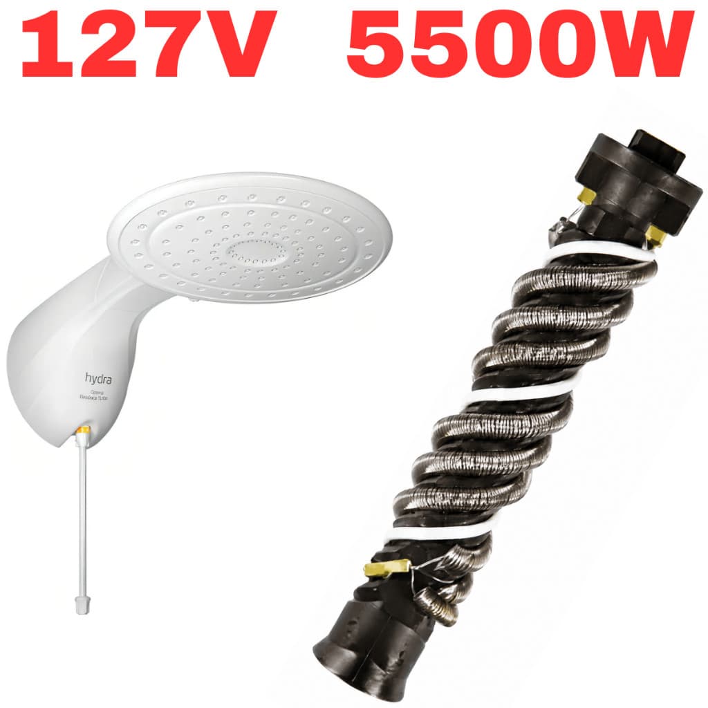 Resistência ThermoSystem Multitemperatura 8T Óptima Turbo Hydra 127v 5500w Pratimix