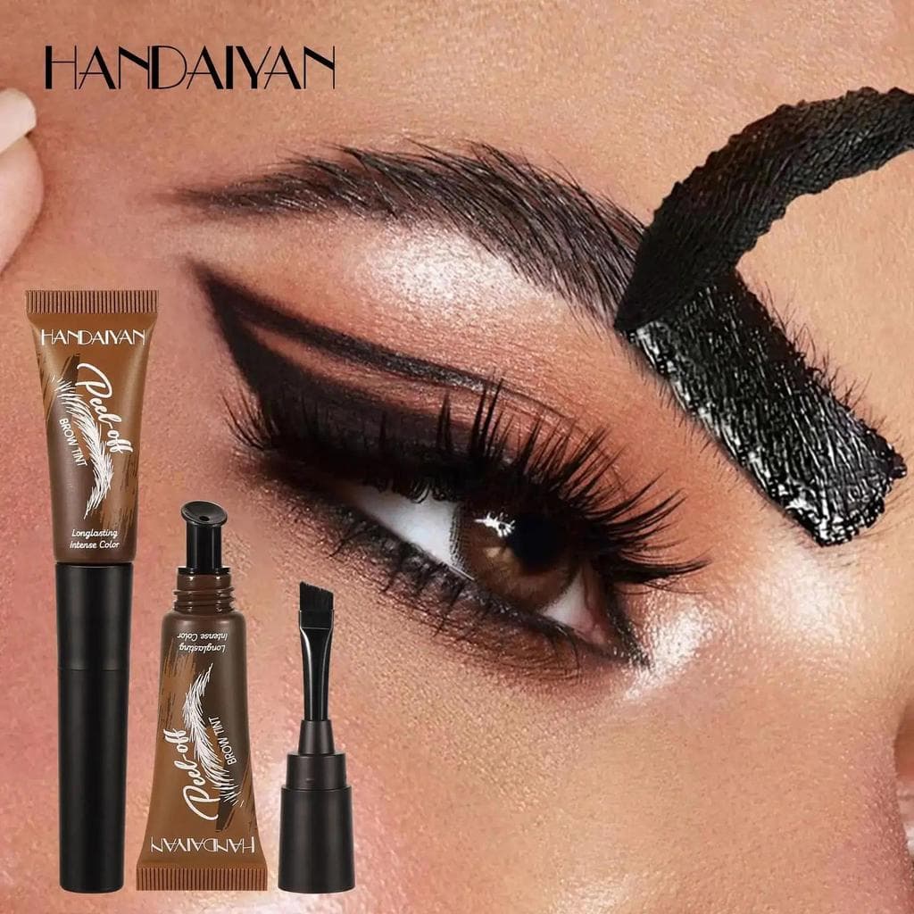Creme De Gel Para Sobrancelha À Prova D'água , Secagem Rápida , Longa Duração , Intensificador De Tinta , Durável , Tatu