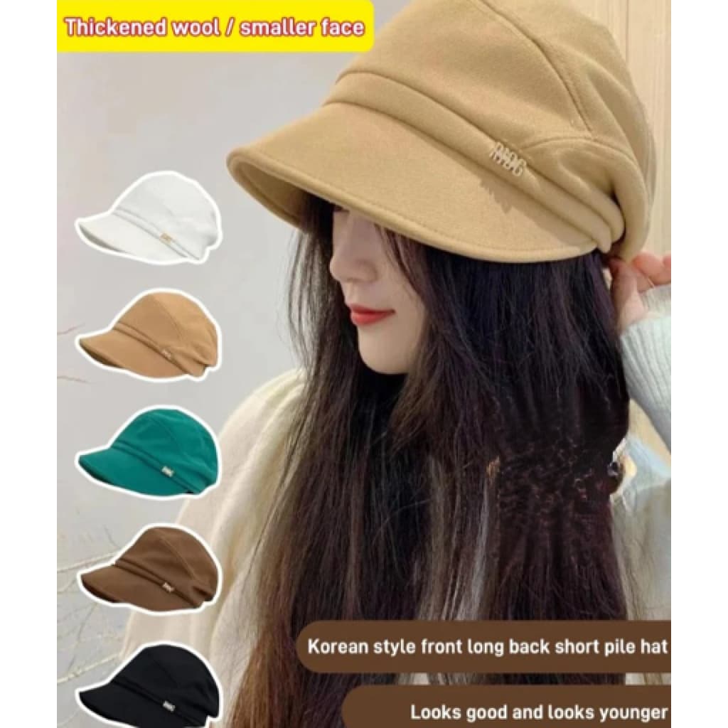 [Chic & Cozy] Women's Autumn and Winter Slim Bucket Hat Autumn/Winter/Fashion/Bucket Hat/Women