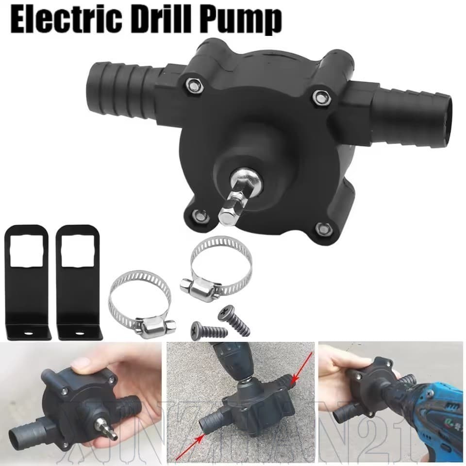 Bomba Manual De Água Para Furadeira-Mini De Perfuração Elétrica-Transferência Bombeamento-, Óleo A Gasolina , Fluido Die