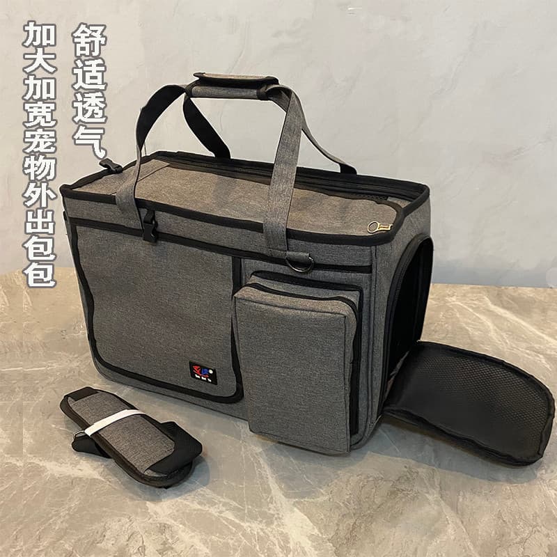 Bolsa Extra ampliada para animais de estimação, quatro estações, Universal, totalmente fechada, respirável, bolsa de via