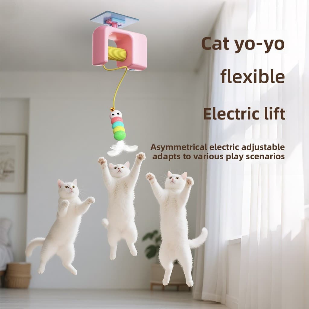 Novos Brinquedos Para Gatos : De Autodiversão E Relaxamento , Ioiô Que Consuem Energia Elétricos Entreter .