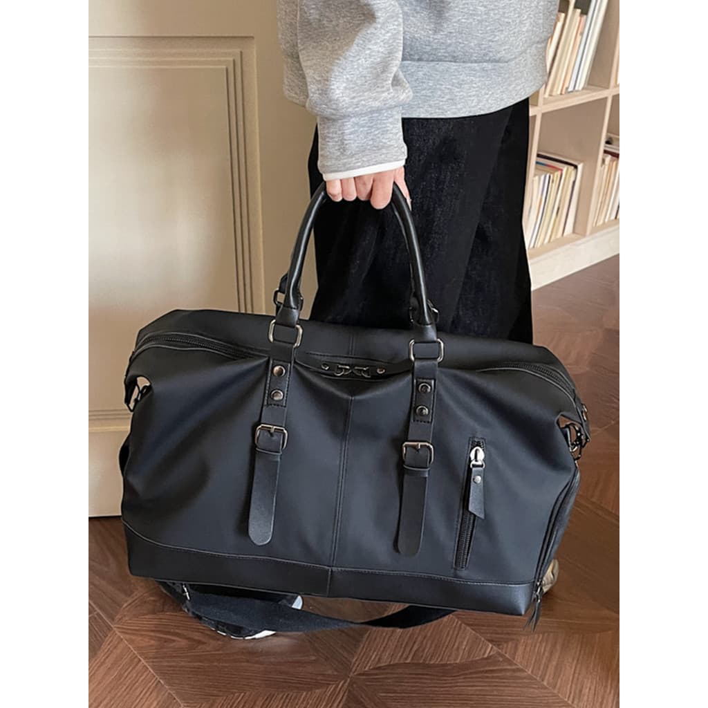 Bolsa de viagem portátil feminina, grande capacidade, curta distância, mochila leve, bolsa de armazenamento de viagem, e