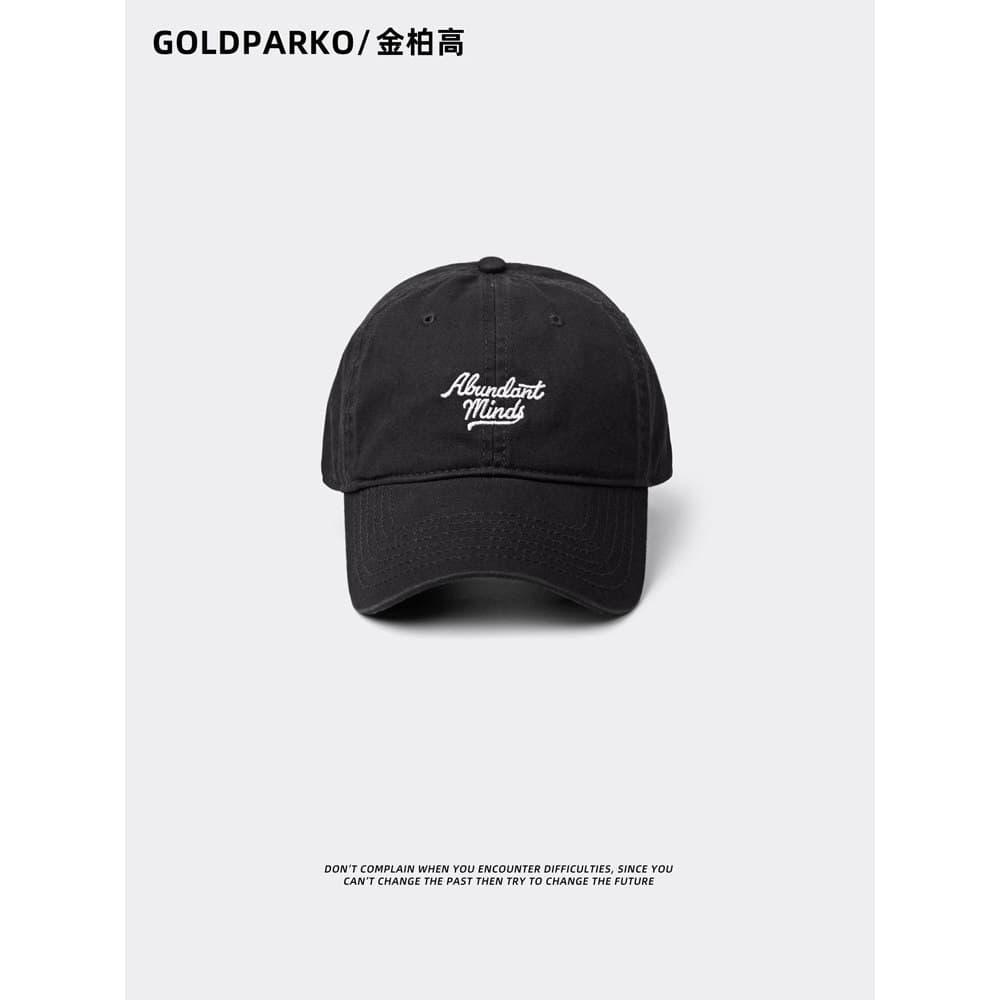 Carta bordado Street Wear boné masculino feminino boné de beisebol mostrando rosto pequeno ins macio topo americano aba