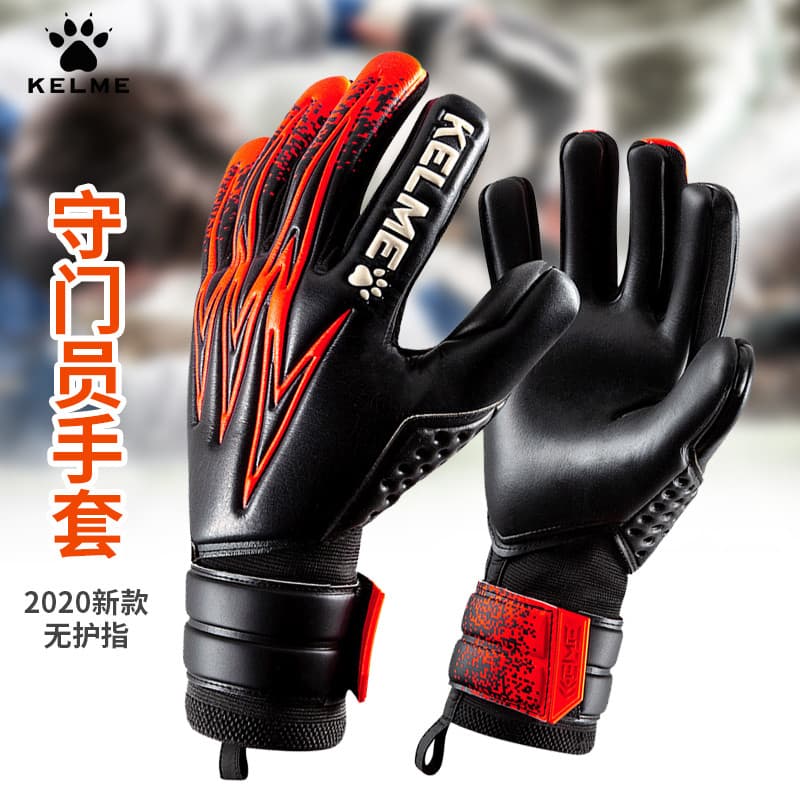 Calmy novo estilo luvas de goleiro futebol competição treinamento equipamento goleiro luvas adultas crianças sem proteto