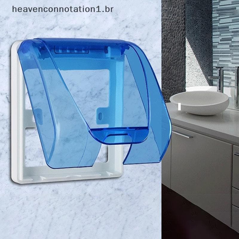heav 1PC 86 Tipo Ao Ar Livre Soet Caixa À Prova Dwaterproof Água Plugue Elétrico Capa De Chuva Para Carregamento Pilha I
