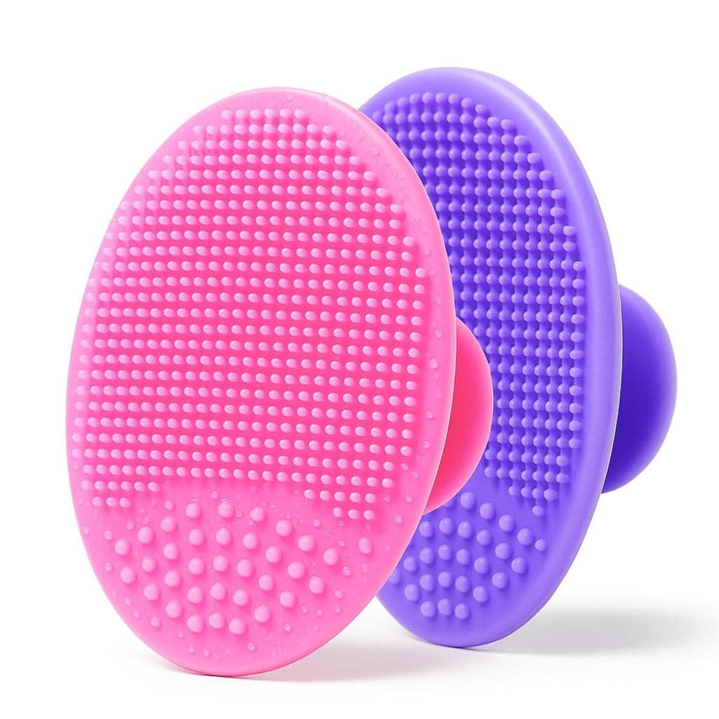 Escova de Limpeza Facial de Silicone Plum Beauty para Pele Limpa V8D7