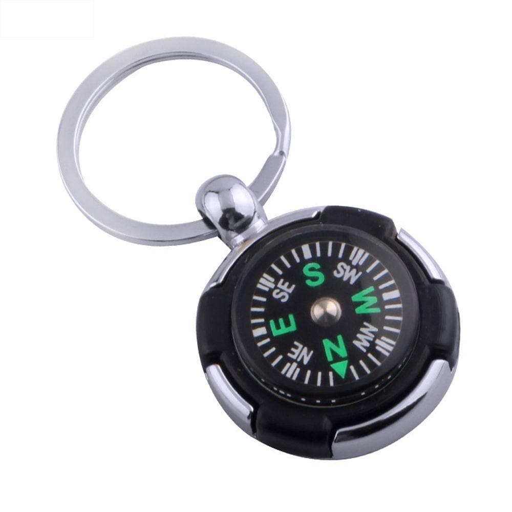 Mini Bússola Navegador Mosquetão Chaveiro Equipamento De Equitação Ferramenta De Sobrevivência Acessórios Selvage