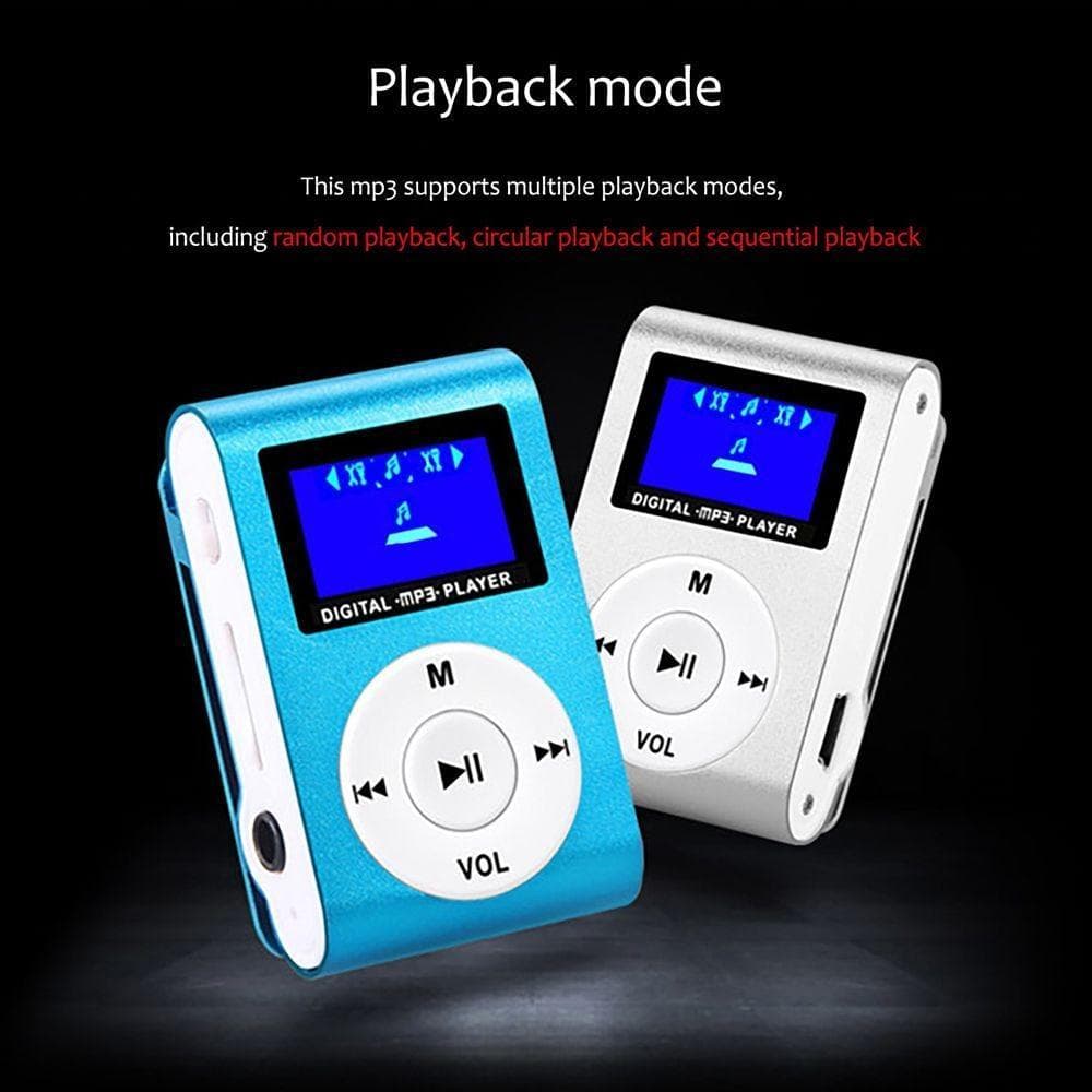 Mini Reprodutor De MP3 Portátil , Slot Para Cartão , Som Sem Perdas , Reprodutores De Música MP3 USB , Walkman D