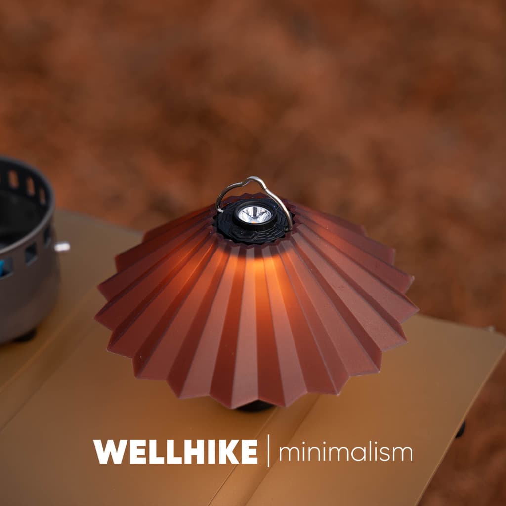 WELLHIKE guarda-chuva de papel óleo ao ar livre abajur atmosfera portátil iluminação acessórios acampamento Universal pa