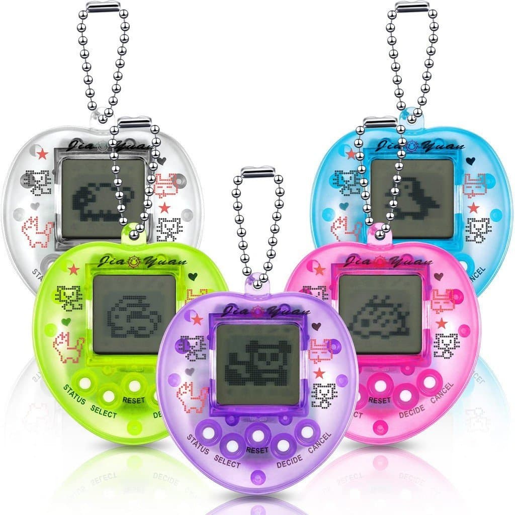 Crianças Eletrônico Animais De Estimação Jogo Tamagotchi Handheld Game Console Brinquedo Em Russo Original Alemão Espanh