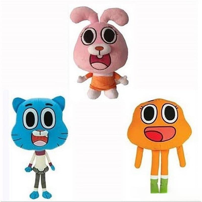Incrível < Gunbuer World > Darwin brinquedo de pelúcia macio presente boneca infantil