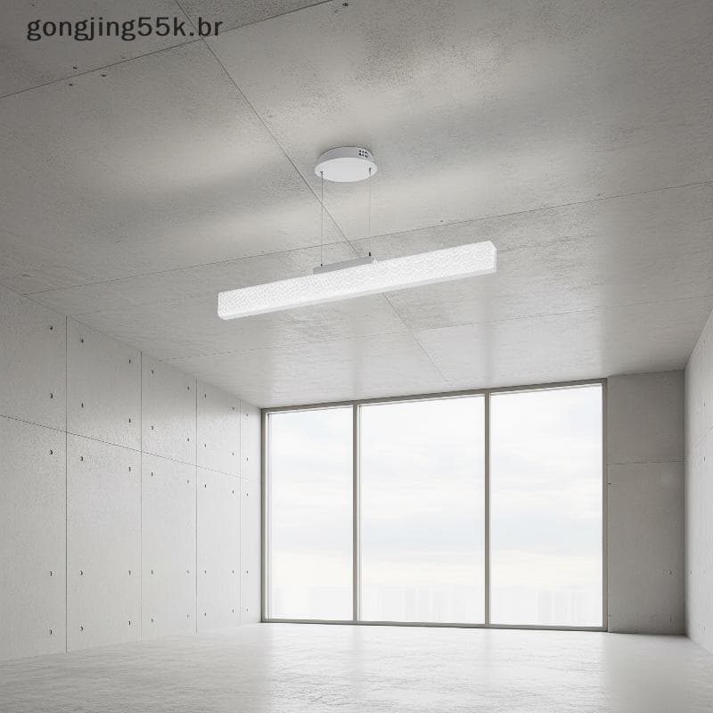 gon E27 Lâmpada LED De Cristal Super Brilhante Atualizada Plana Baixa Baía Alta Para Loja De Garagem Uso Residencial Int