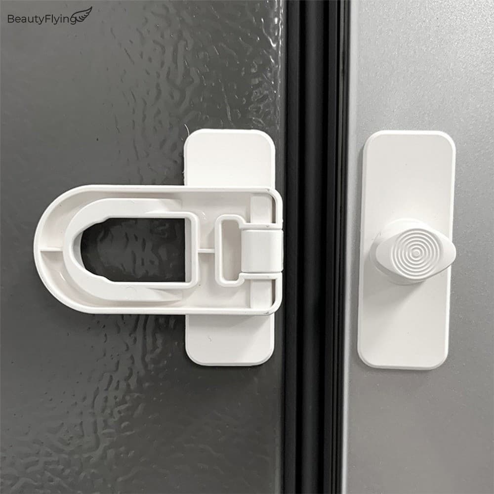 Fechadura De Segurança Anti-Abuso Para Porta De Armário De Geladeira-S Buckling Design