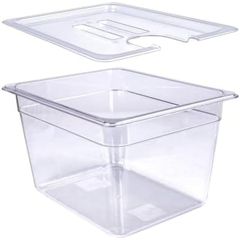 Recipiente Sous Vide 12 qt Com Tampa , Fogões Compatíveis Anova , Joule , Nano , Wancle , Perfeito Para Frango , Carne ,