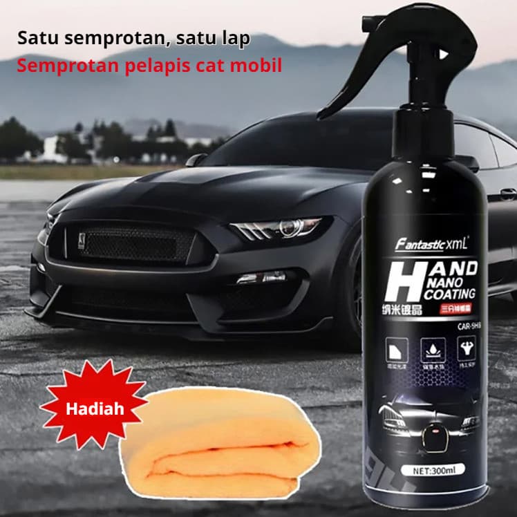 【Resistência UV】Long-lasting Gloss Premium Ceramic Car Wax Polish & Polymer Sealant - Polimento/Proteção/Spray Nano
