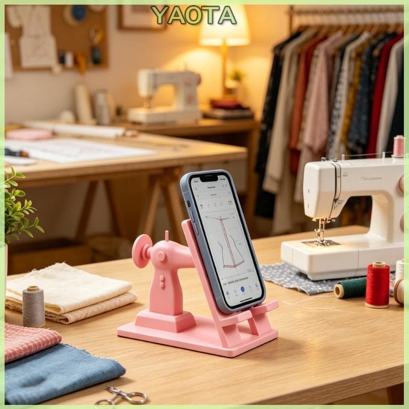 Suporte Telefone Mesa Yao Para Projetos Costura E Referência Tela Tutorial
