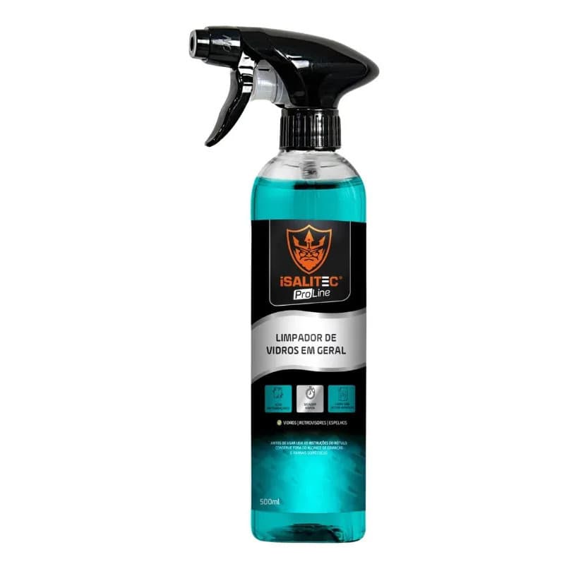 Limpa Vidros Automotivo Isalitec 500ml Antiembaçante
