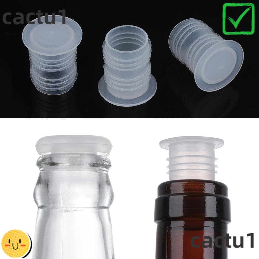 CACTU 10/20 Pçs/set Rolha De Vinho Peças De Cerveja Tipo Espessamento Selador De Garrafas