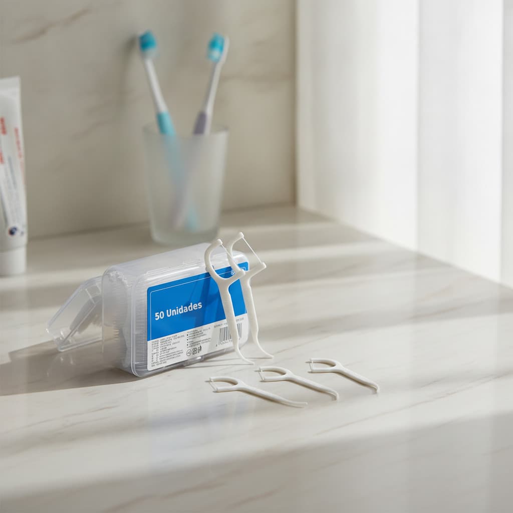 Fio Dental em Arco Ultra Fino - 50 un em 1 caixinha - Novo Pronta Entrega Qualidade Superior