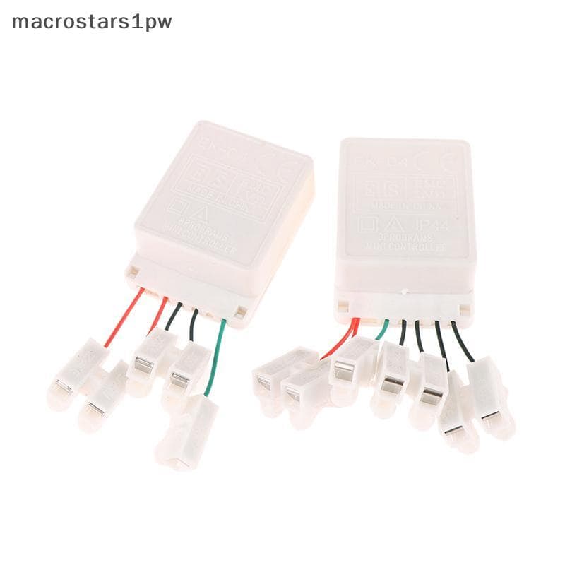 Corda De LED 2/4 Vias 8 Modos Luzes Twinkle EK-04 Dimmer Tira Flexível Fita Iluminação Réplica Interruptor Botão Ajustáv