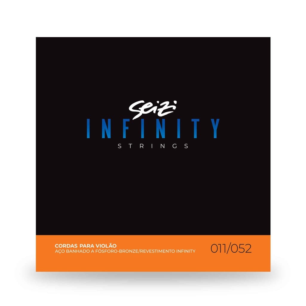 Encordoamento Violão Aço Seizi Infinity 011 Phosphor Bronze