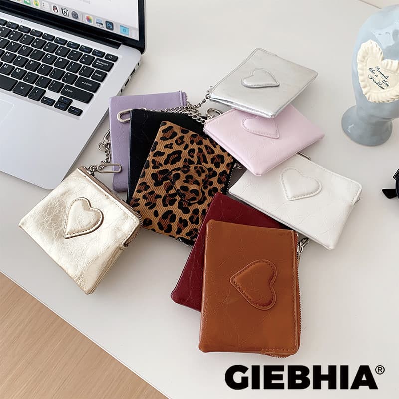 Porta-moedas compacto feminino em couro encerado, carteira feminina, porta-cartões e documentos, bolsa para moedas 7LKZ