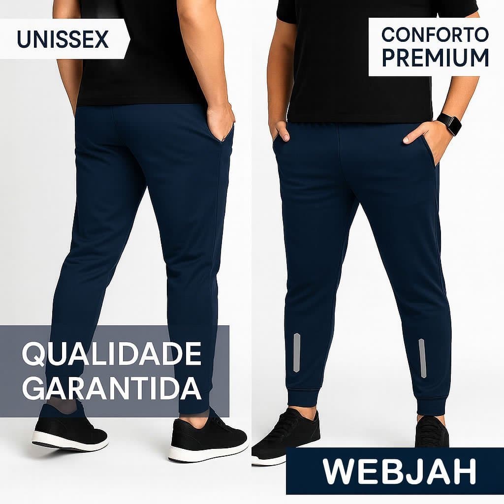 Calça Jogger Masculina e Feminina – Academia, Corrida e Casual – Oferta Exclusiva